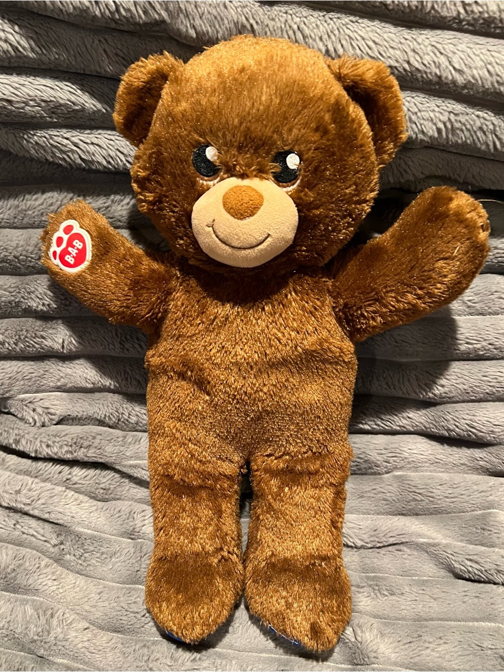 BUILD A BEAR NATIONAL TEDDY BEAR DAY 2018 STUFFED BAB BROWN LIMITED EDITION 15”